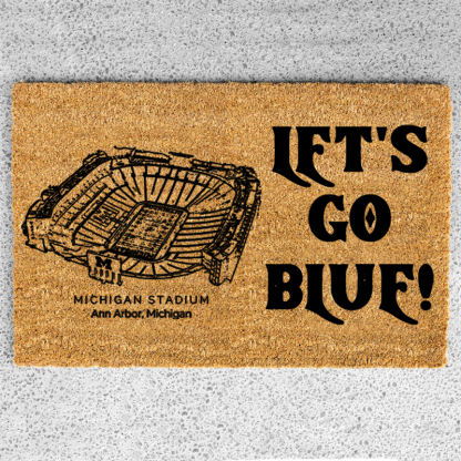 Custom Michigan Stadium Floor Mat