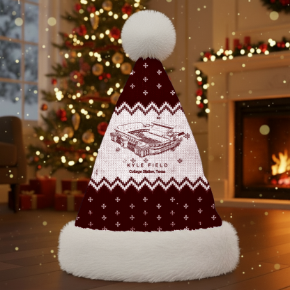 Personalized Kyle Field Stadium Santa Hat, A Perfect Christmas Gift For Family - Limited Edition