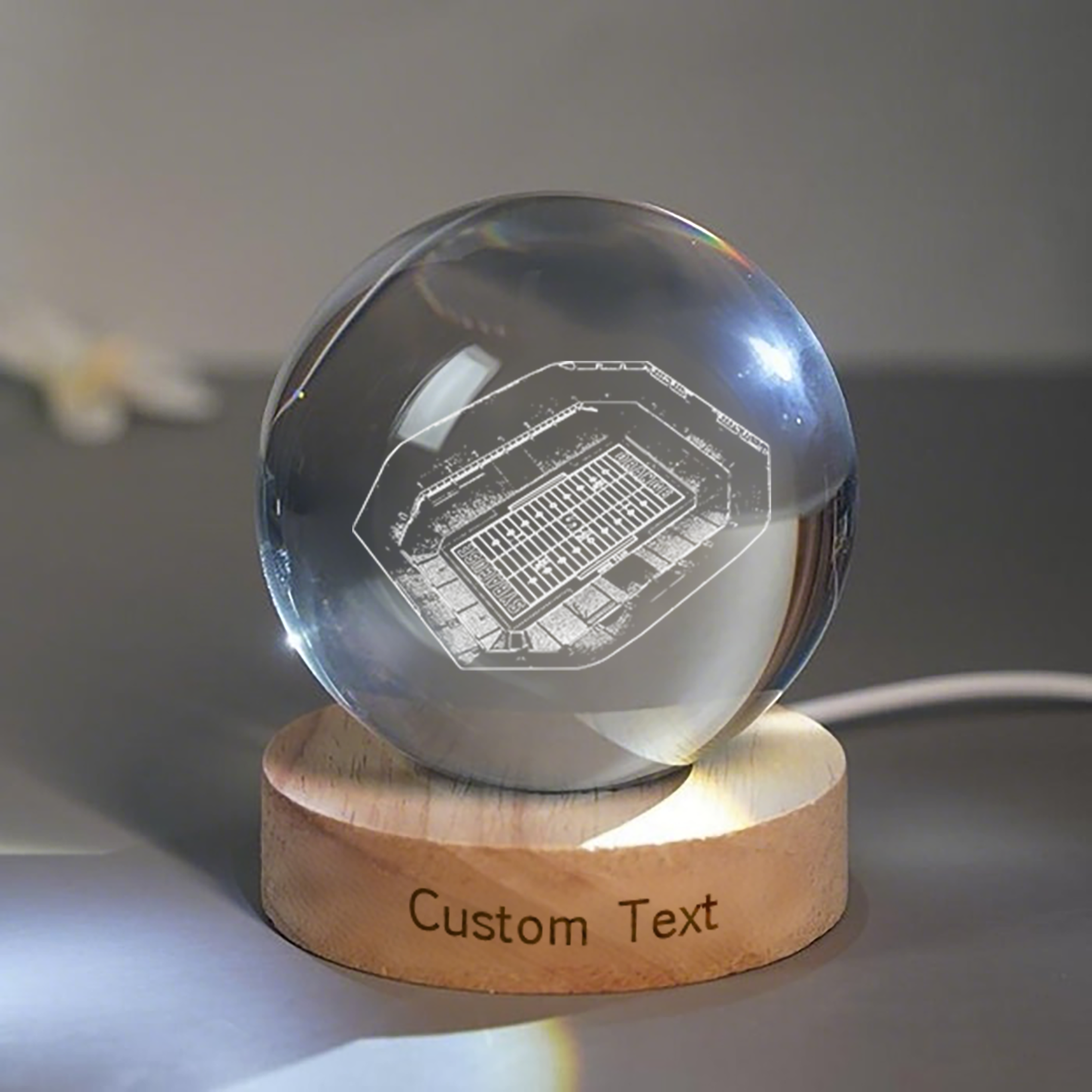 JMA Wireless Dome 3D Spherical Crystal Lamp