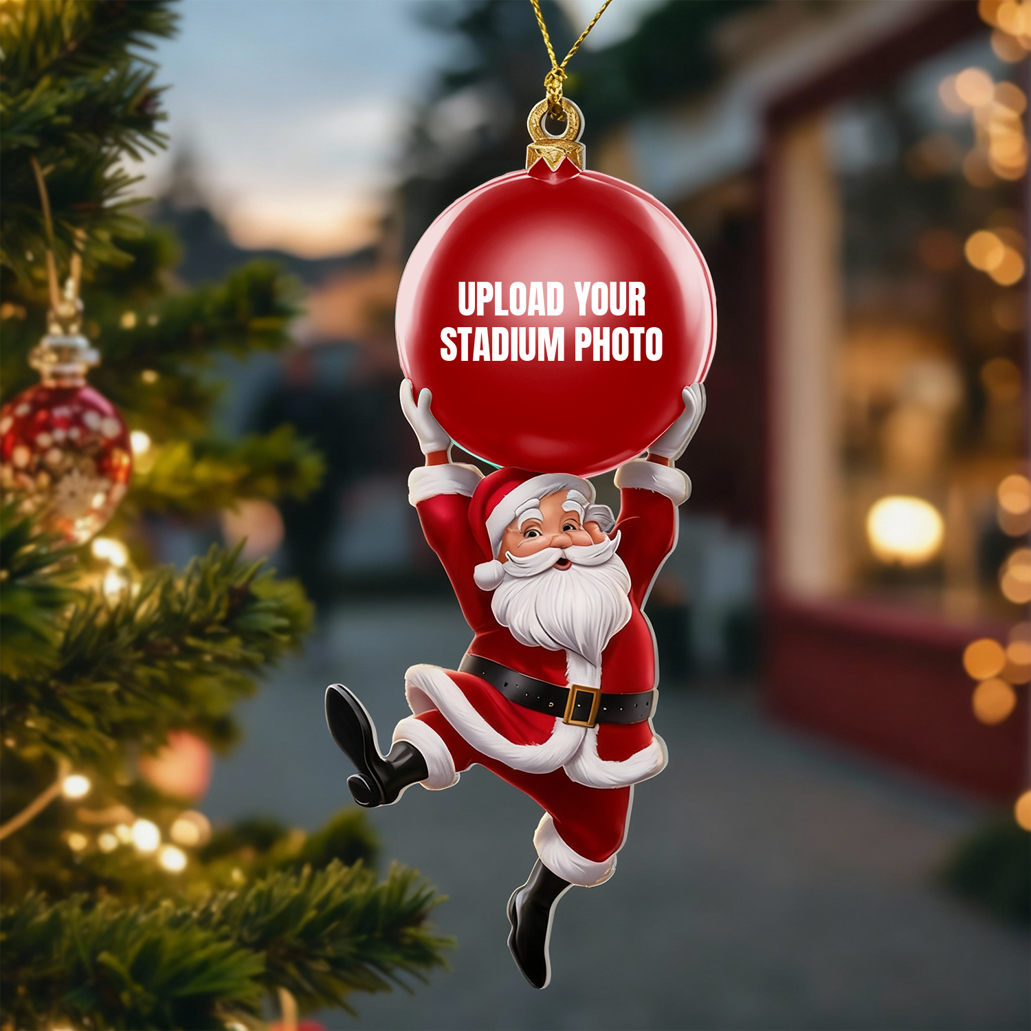 Custom Stadium Christmas Acrylic Decorations, A Gift For Fans - Limited Edition
