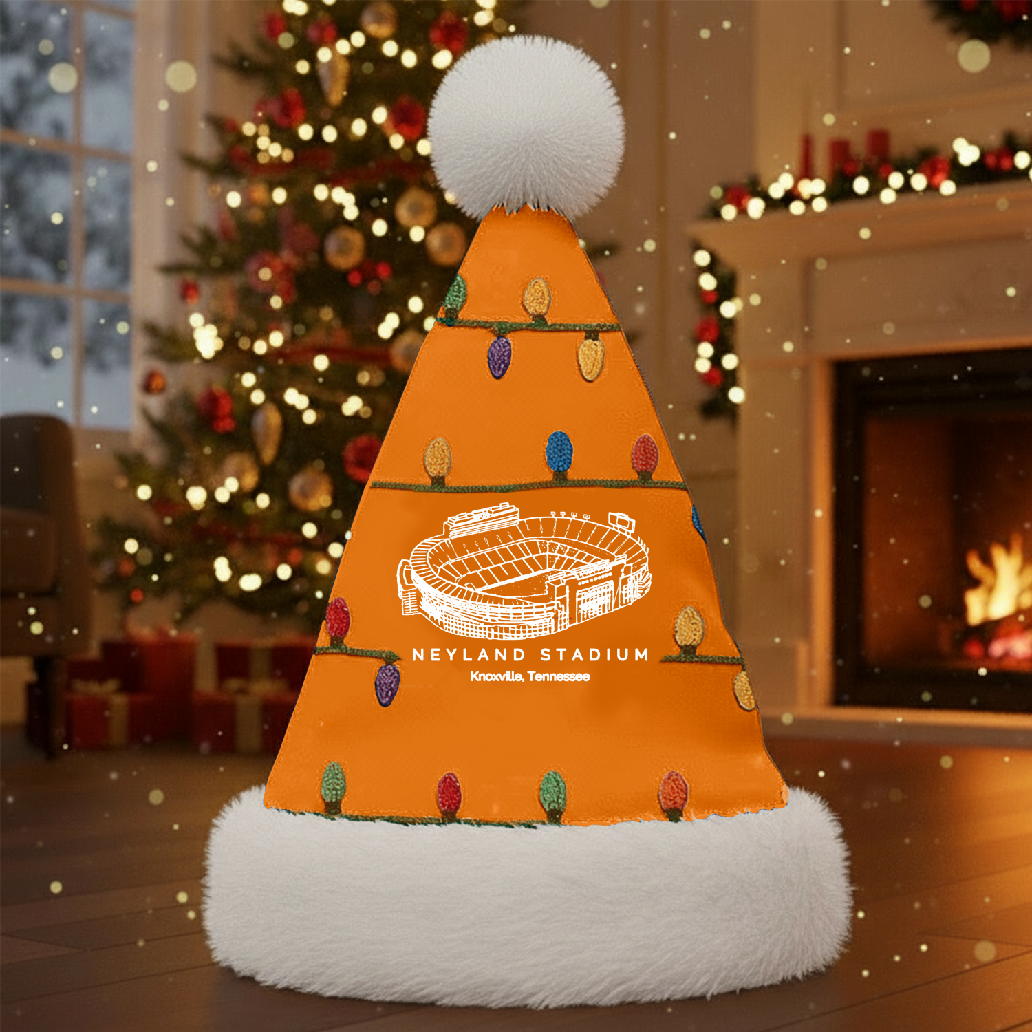 Personalized Neyland Stadium Santa Hat, A Perfect Christmas Gift For Family - Limited Edition