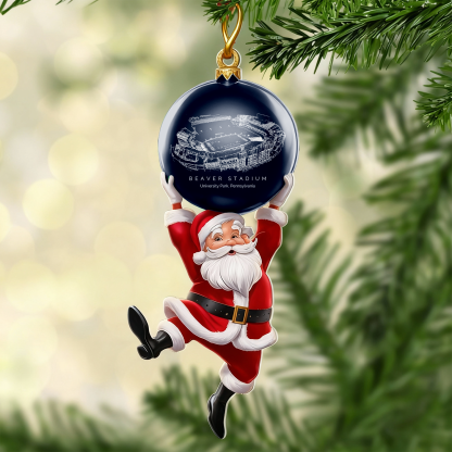 Personalized Beaver Stadium Christmas Acrylic Decorations, A Gift For Fans - Limited Edition