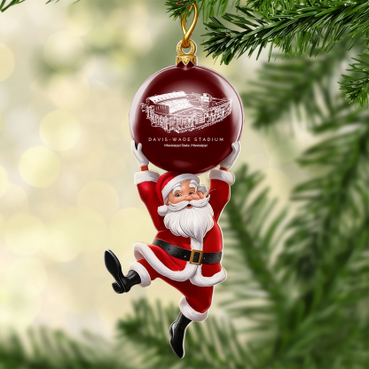 Personalized Davis-Wade Stadium Christmas Acrylic Decorations, A Gift For Fans - Limited Edition