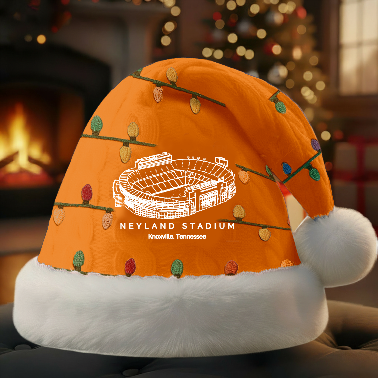 Personalized Neyland Stadium Santa Hat, A Perfect Christmas Gift For Family - Limited Edition