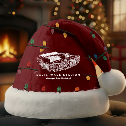 Personalized Davis-Wade Stadium Santa Hat, A Perfect Christmas Gift For Family - Limited Edition