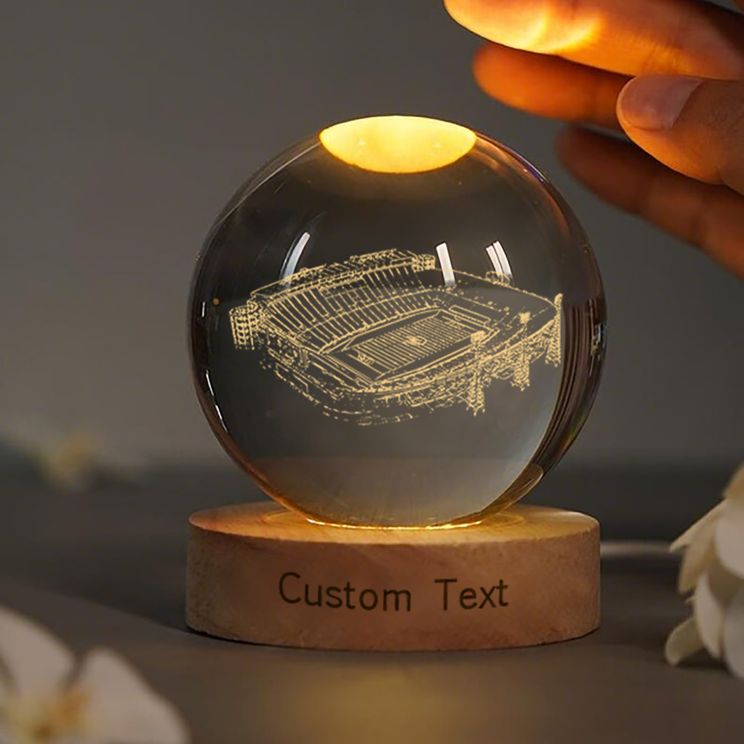 Legion Field 3D Spherical Crystal Lamp