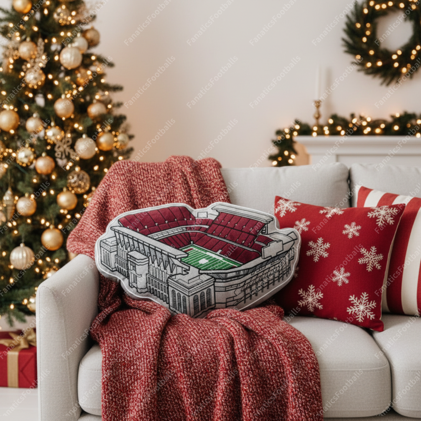 Kyle Field Stadium Pillow 