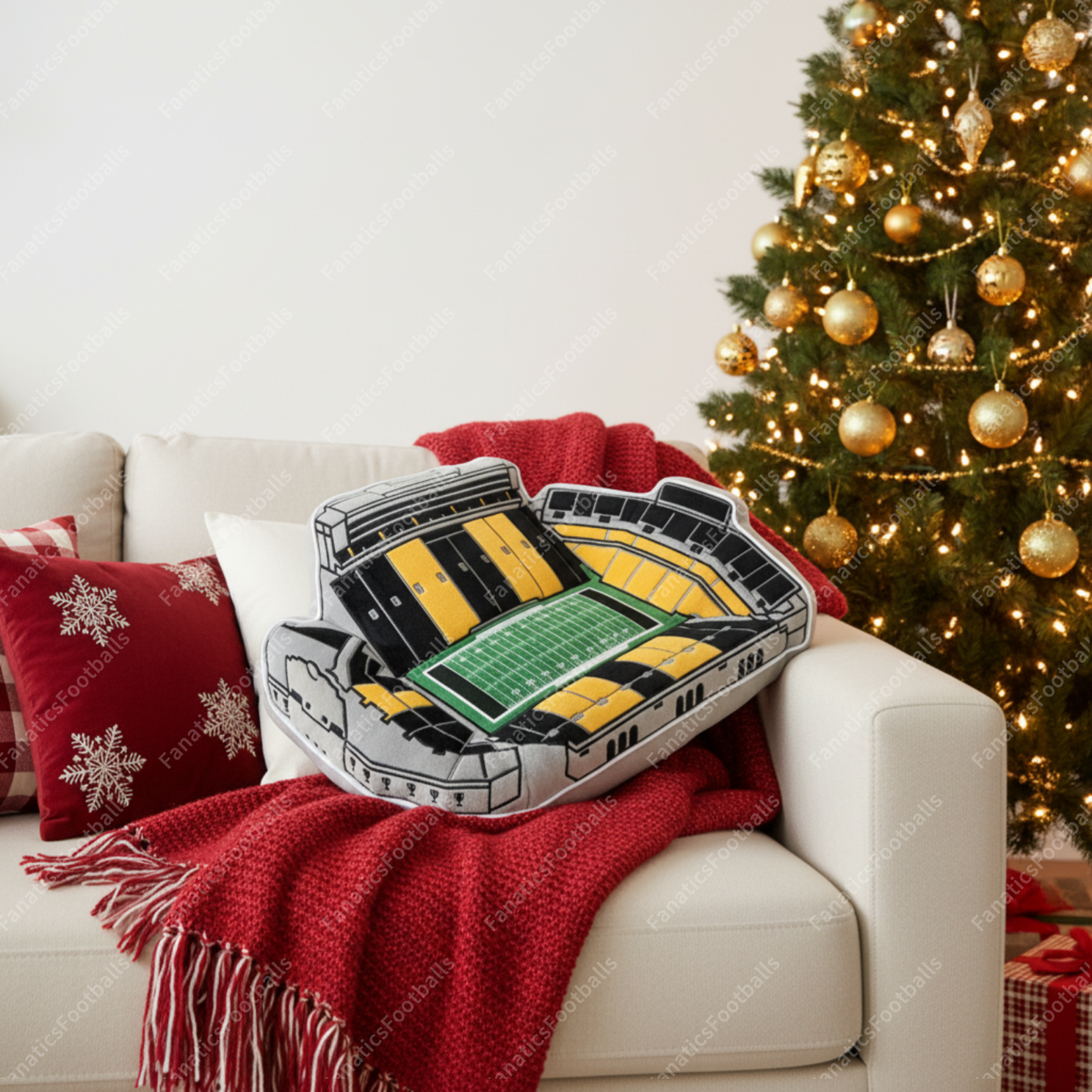 Kinnick Stadium Pillow