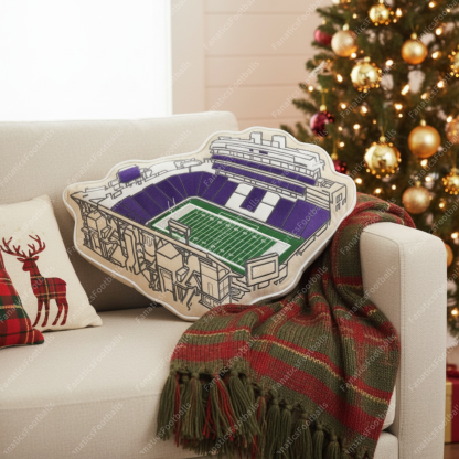 Bill Snyder Stadium Plush Pillow
