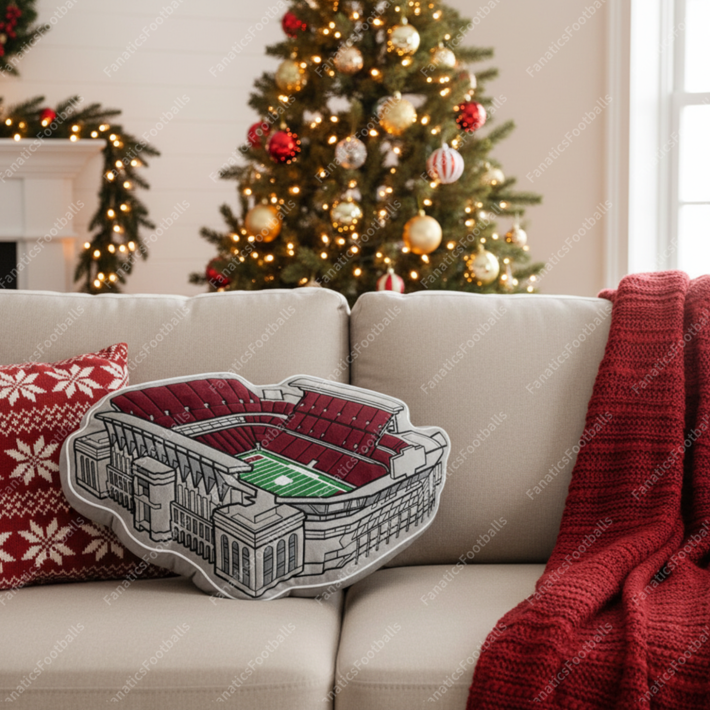 Kyle Field Stadium Pillow 