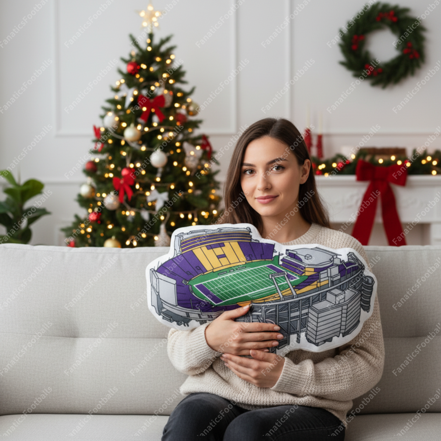 Dowdy-Ficklen Stadium Pillow
