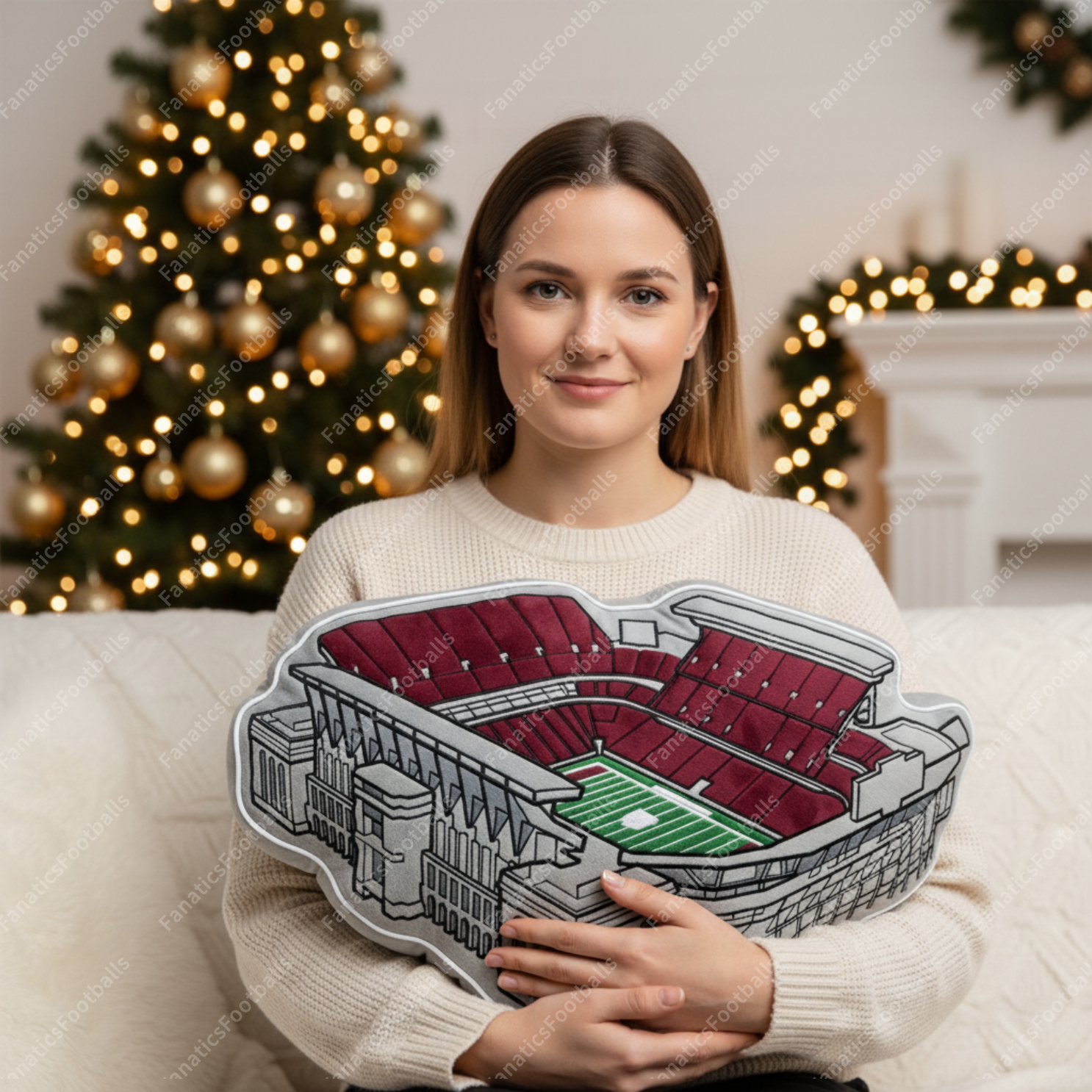 Kyle Field Stadium Pillow 