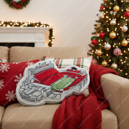 Carter-Finley Stadium Plush Pillow