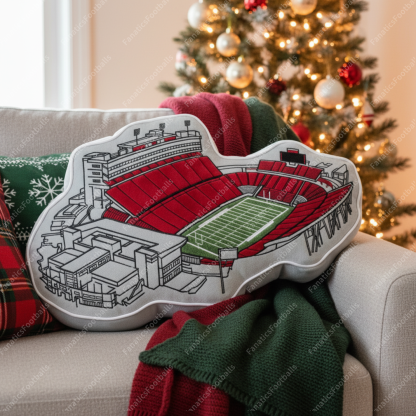 Carter-Finley Stadium Plush Pillow