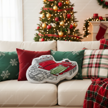 Carter-Finley Stadium Plush Pillow