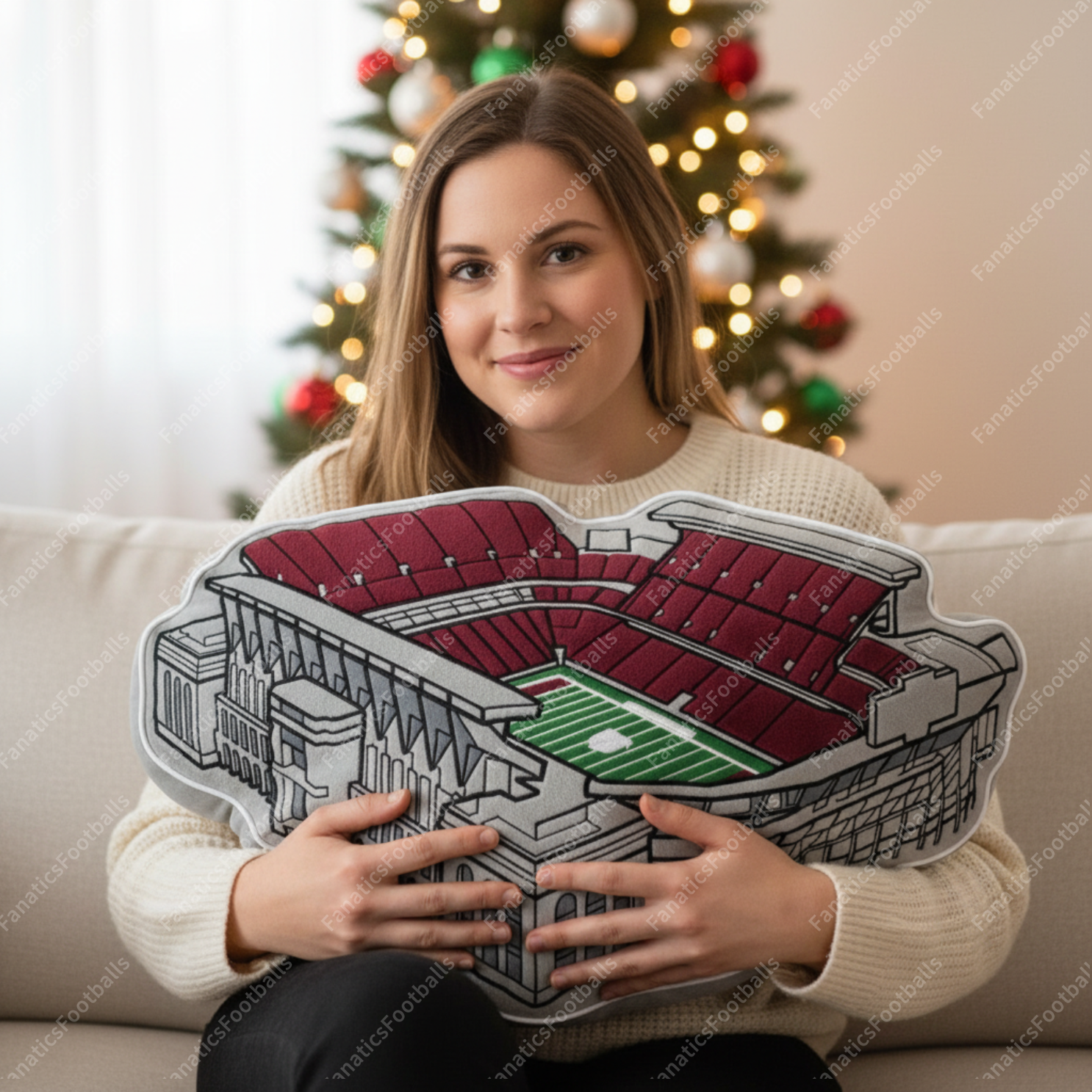 Kyle Field Stadium Pillow 