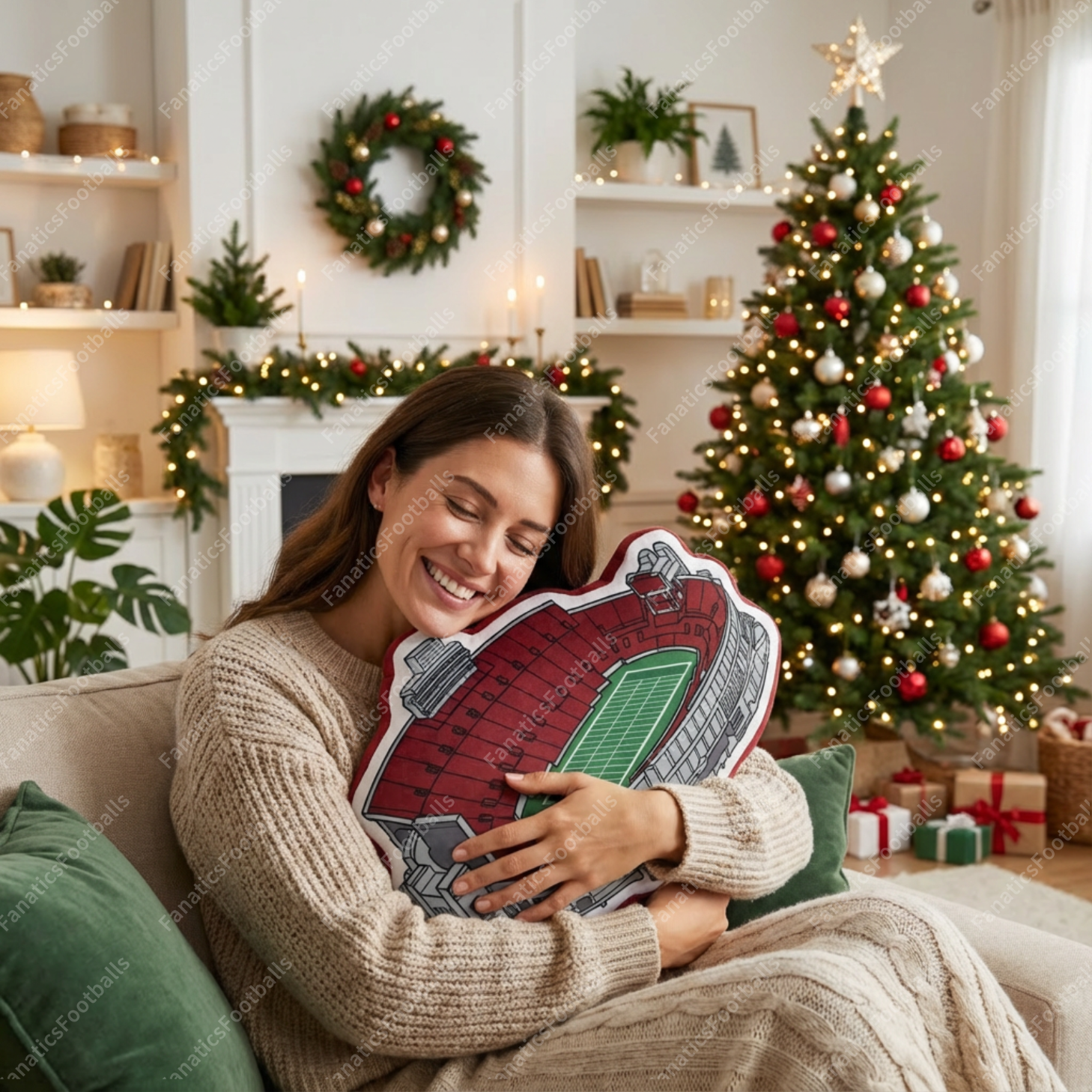 Memorial Stadium (Indiana) Pillow