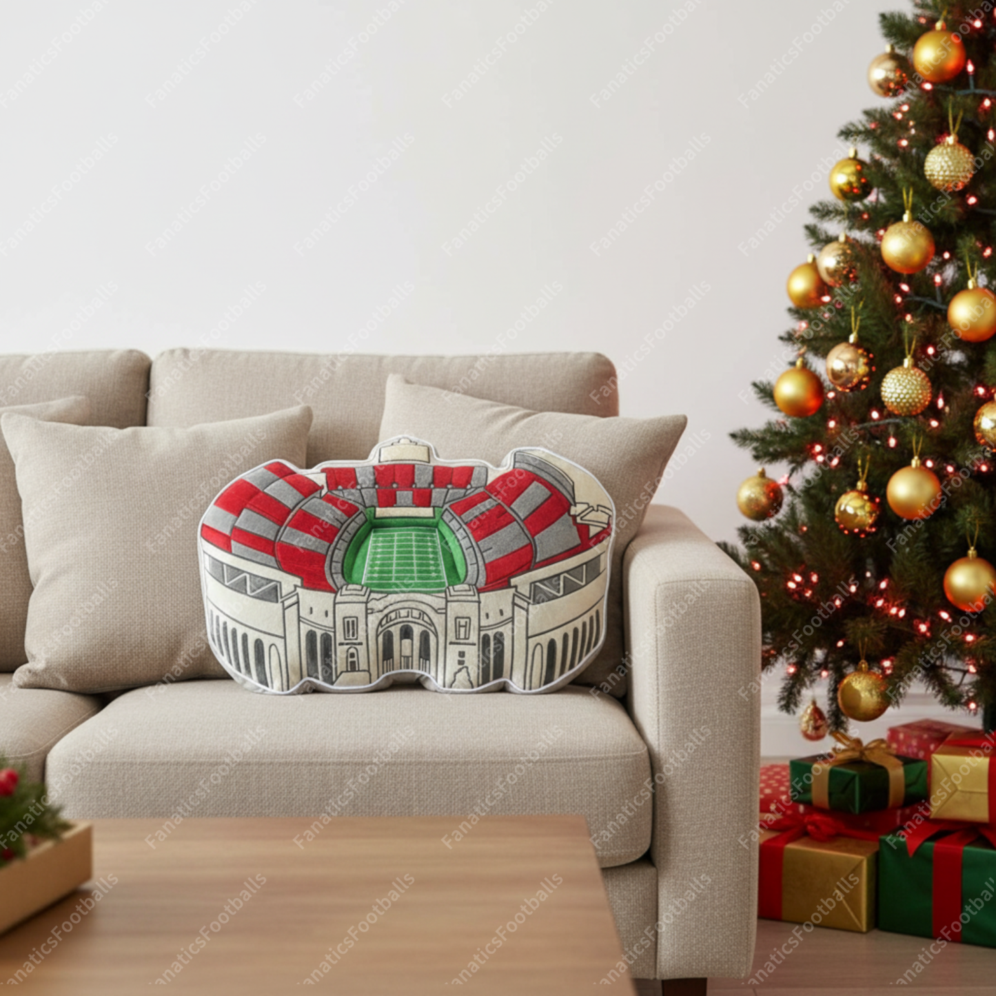 Ohio Stadium Pillow
