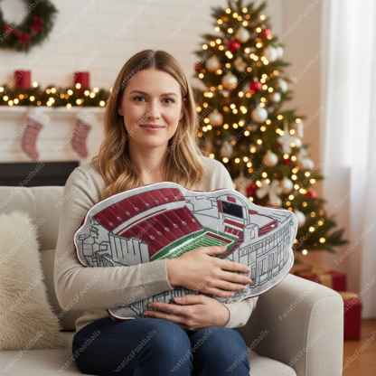 Davis-Wade Stadium Plush Pillow