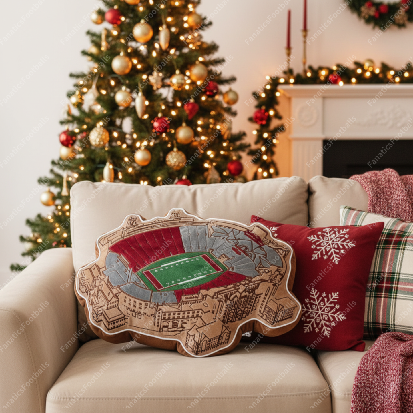 Doaks Stadium Plush Pillow