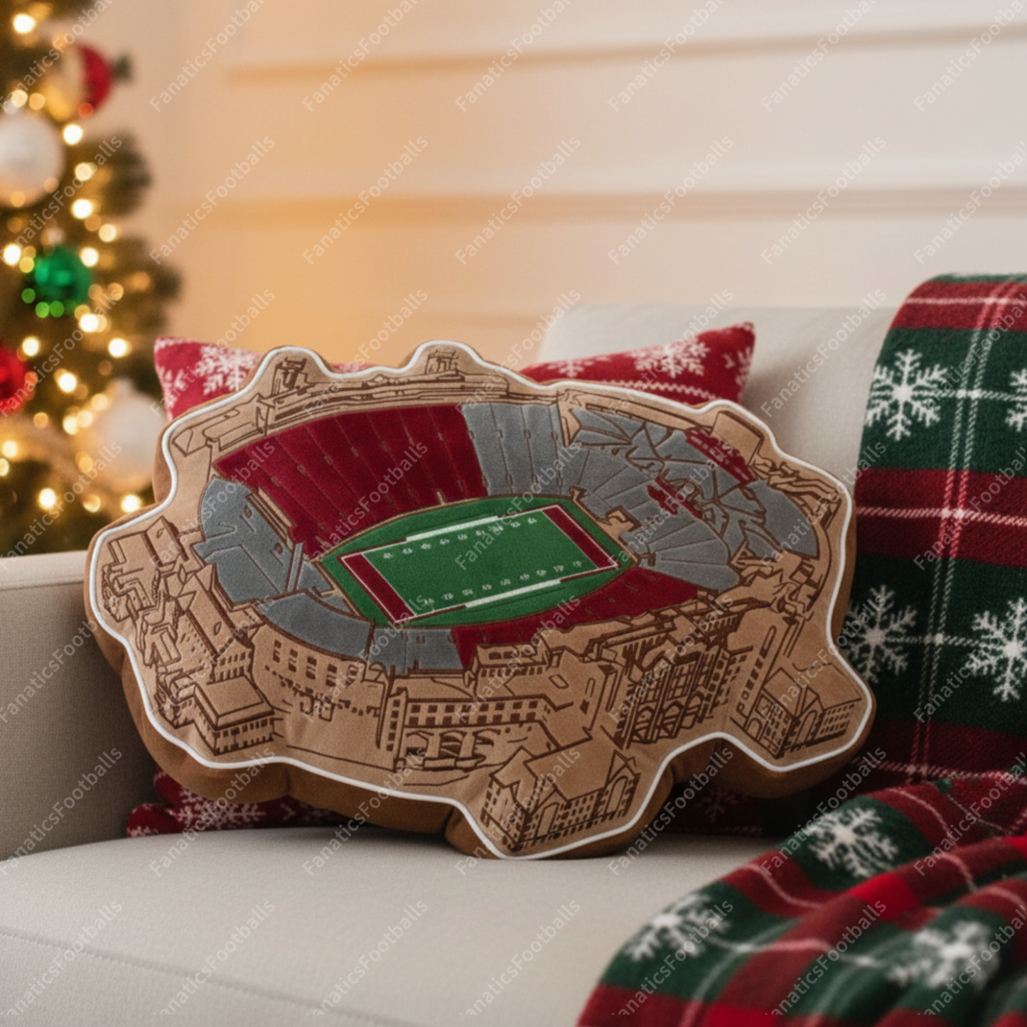 Doaks Stadium Plush Pillow