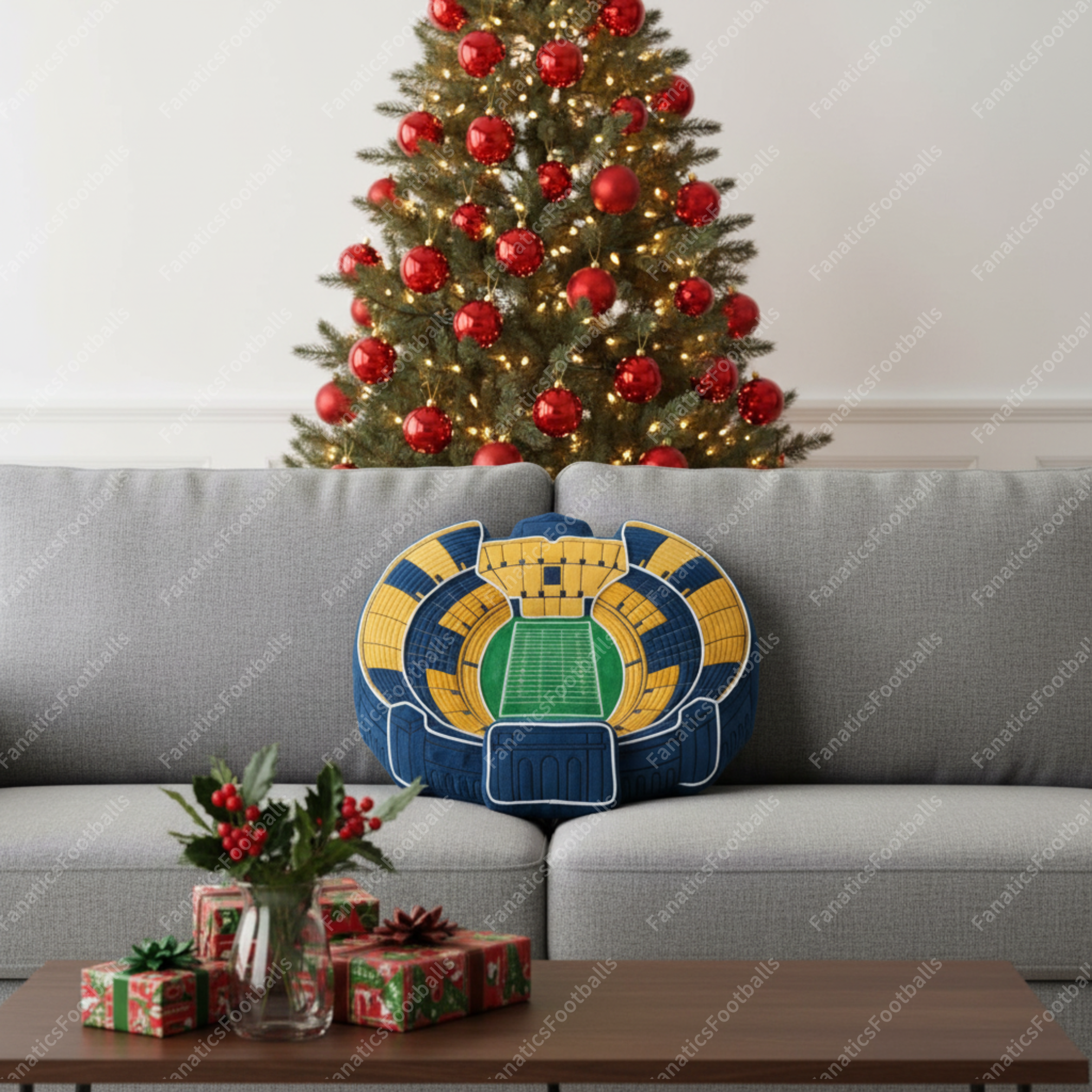 Michigan Stadium Pillow
