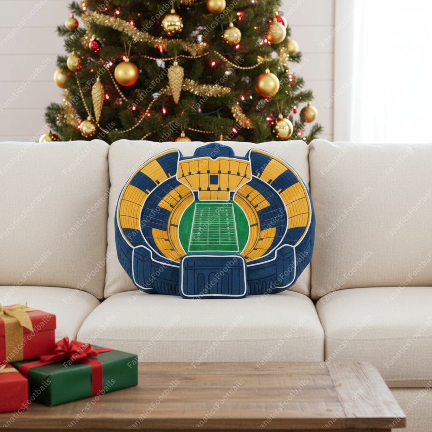 Michigan Stadium Pillow