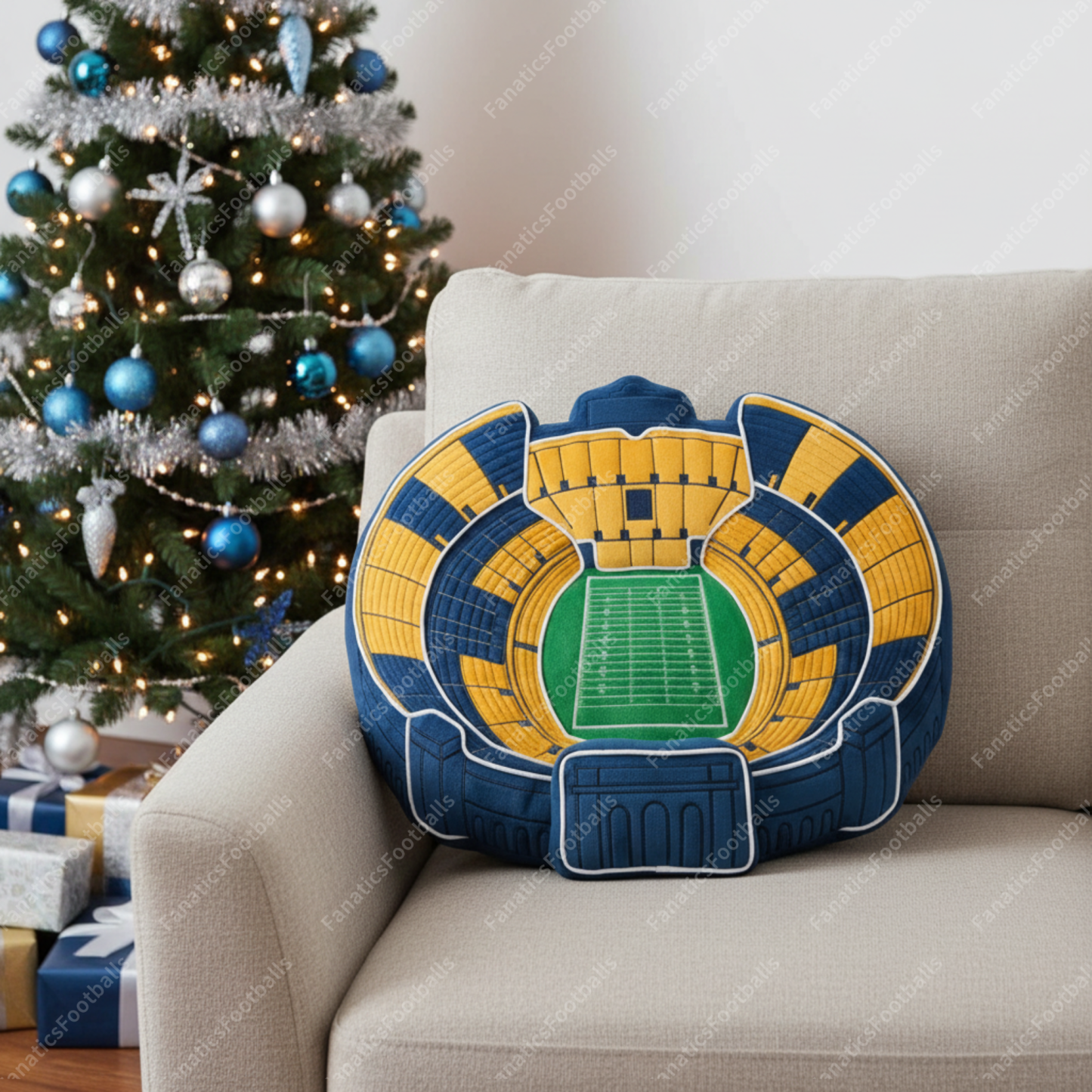 Michigan Stadium Pillow