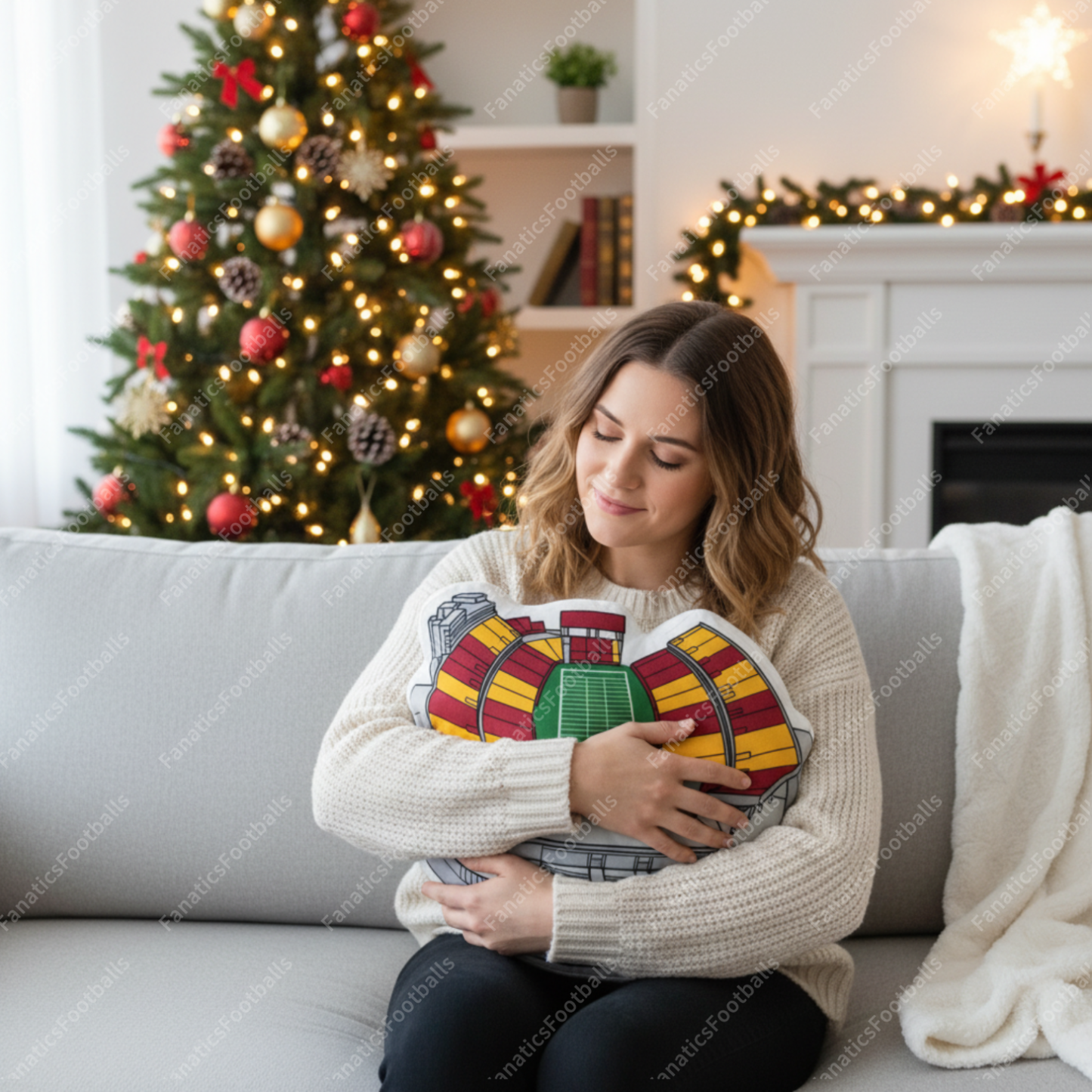 Jack Trice Stadium Pillow