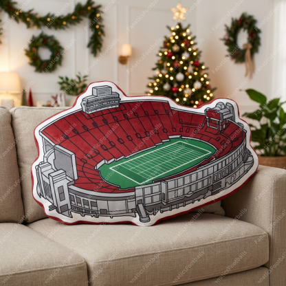 Memorial Stadium (Indiana) Pillow