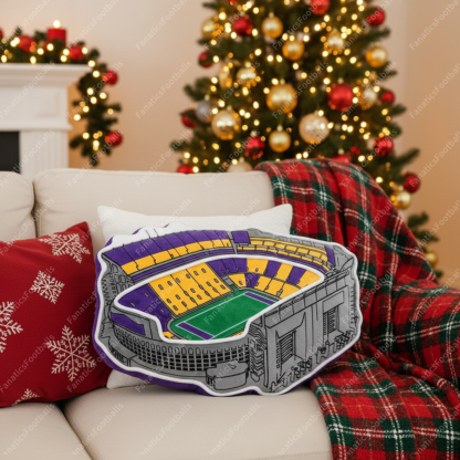 Tiger Stadium Plush Pillow