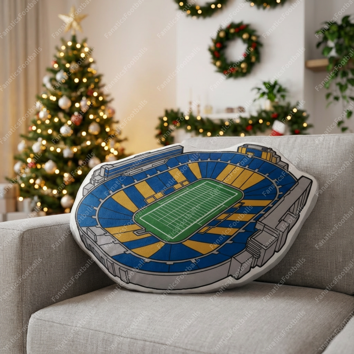 Notre Dame Stadium Pillow