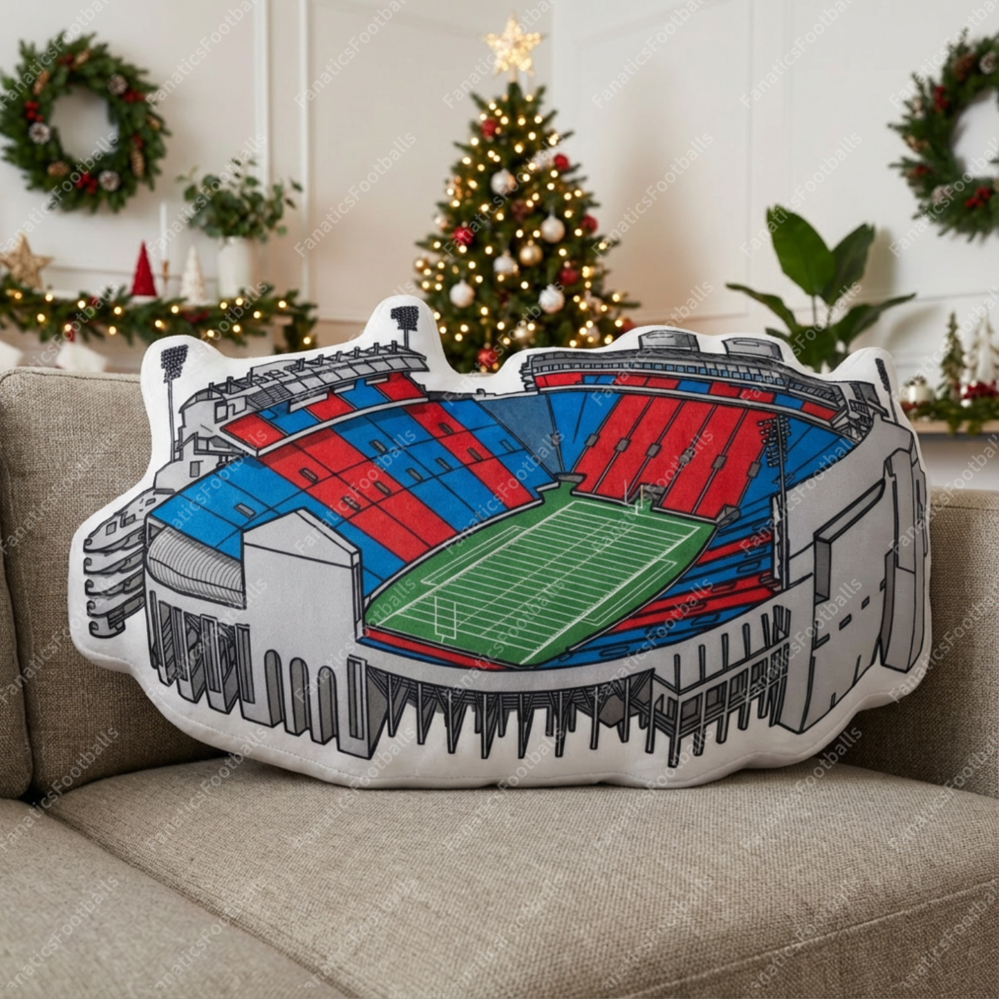 Vaught Hemingway Stadium Pillow