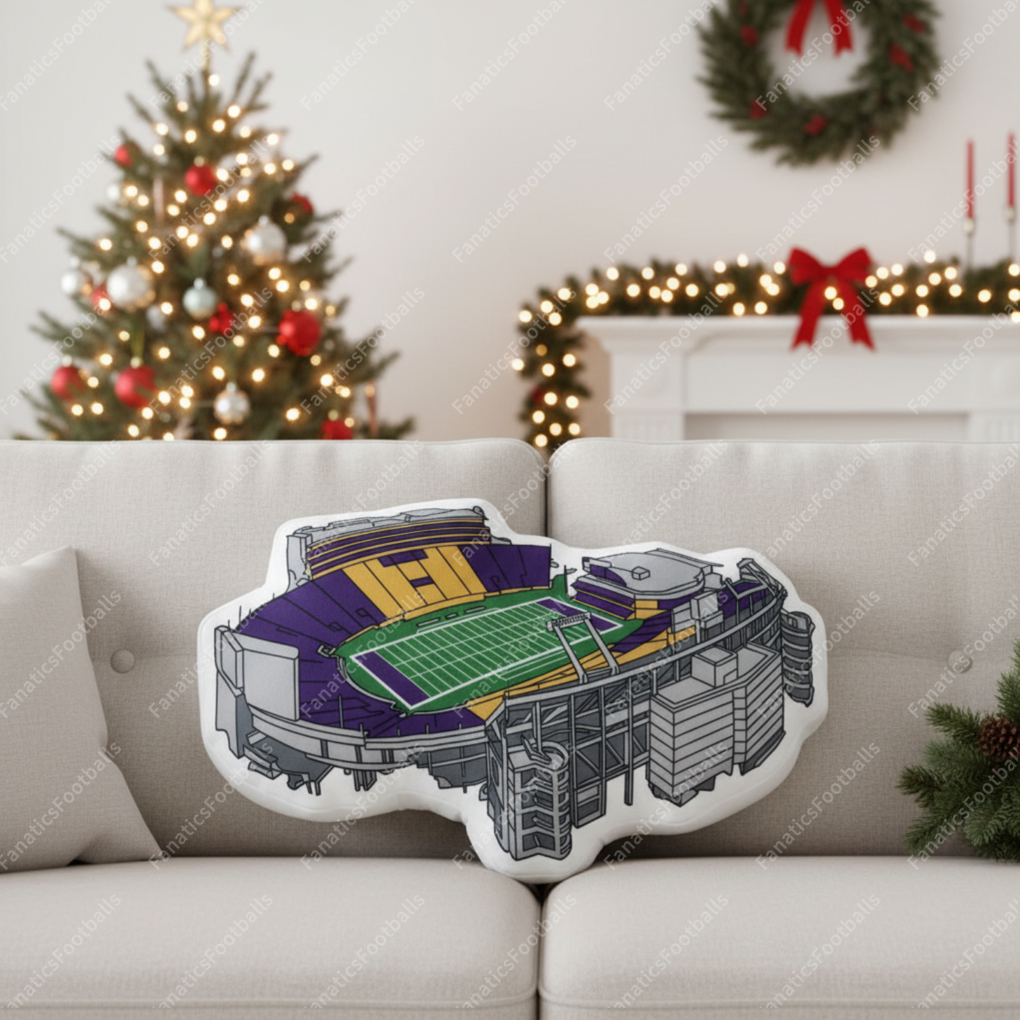 Dowdy-Ficklen Stadium Pillow