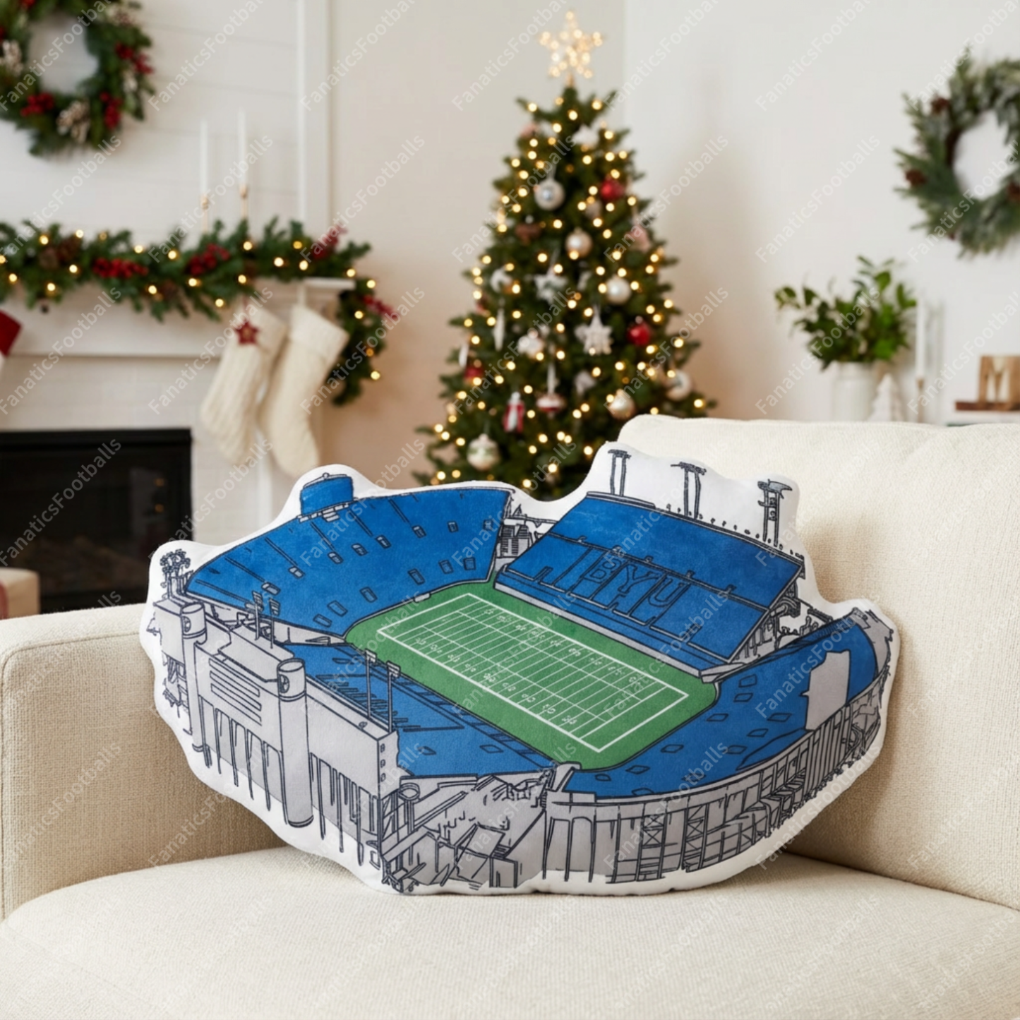 LaVell Edwards Stadium Pillow