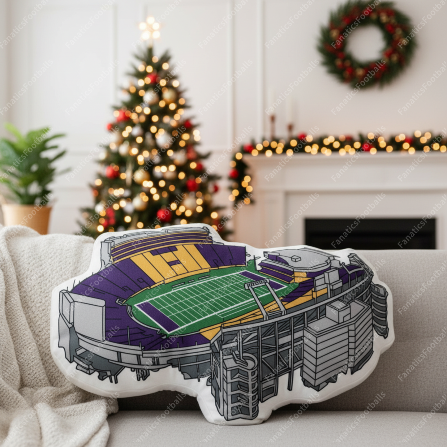 Dowdy-Ficklen Stadium Pillow