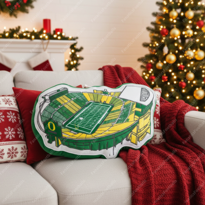 Autzen Stadium Plush Pillow
