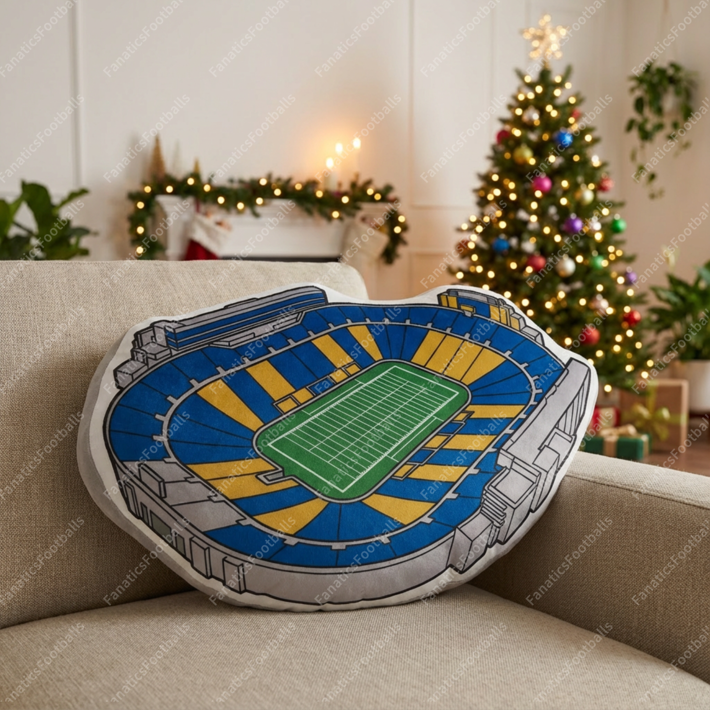 Notre Dame Stadium Pillow