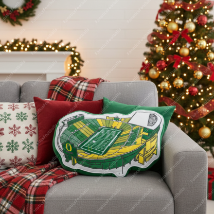 Autzen Stadium Plush Pillow