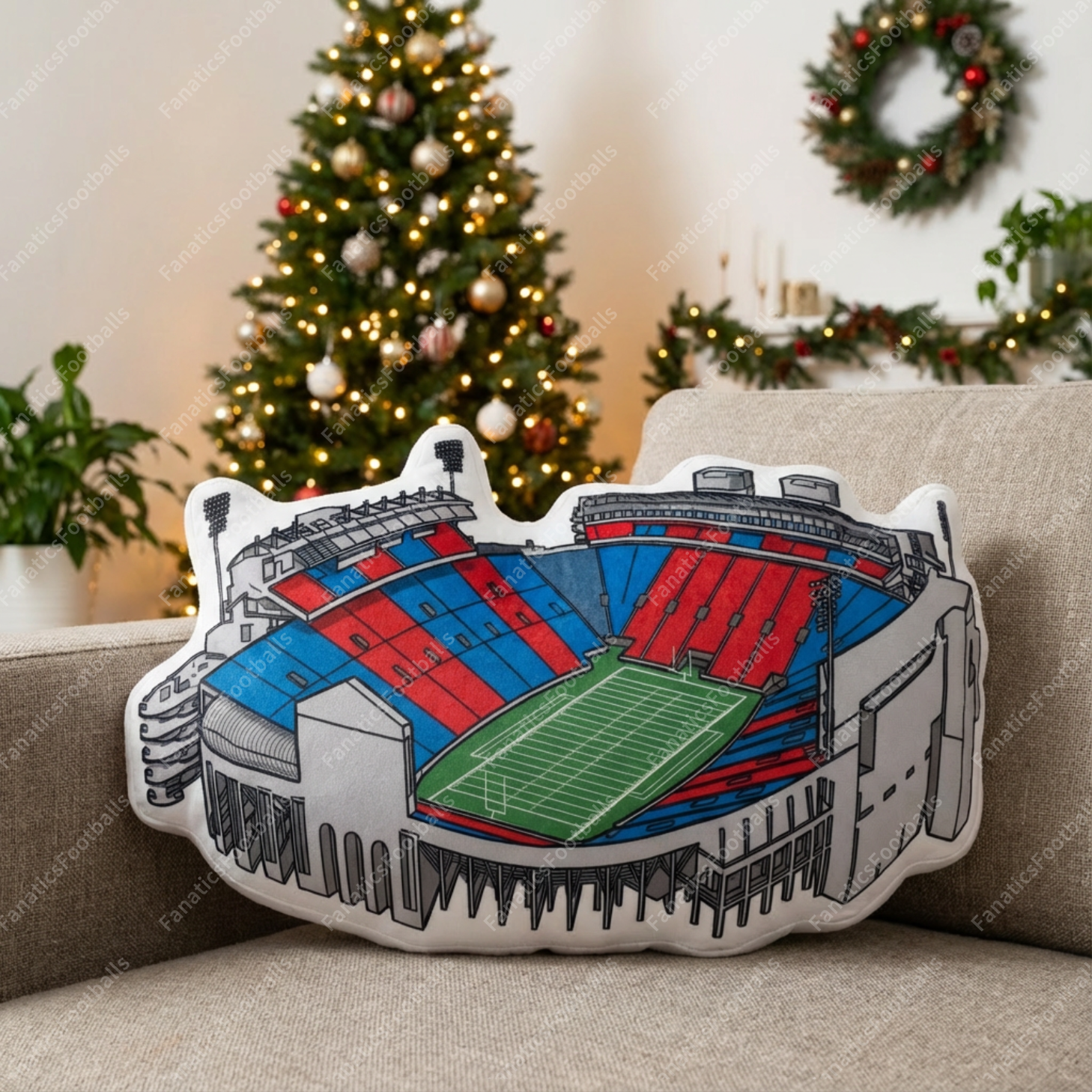 Vaught Hemingway Stadium Pillow