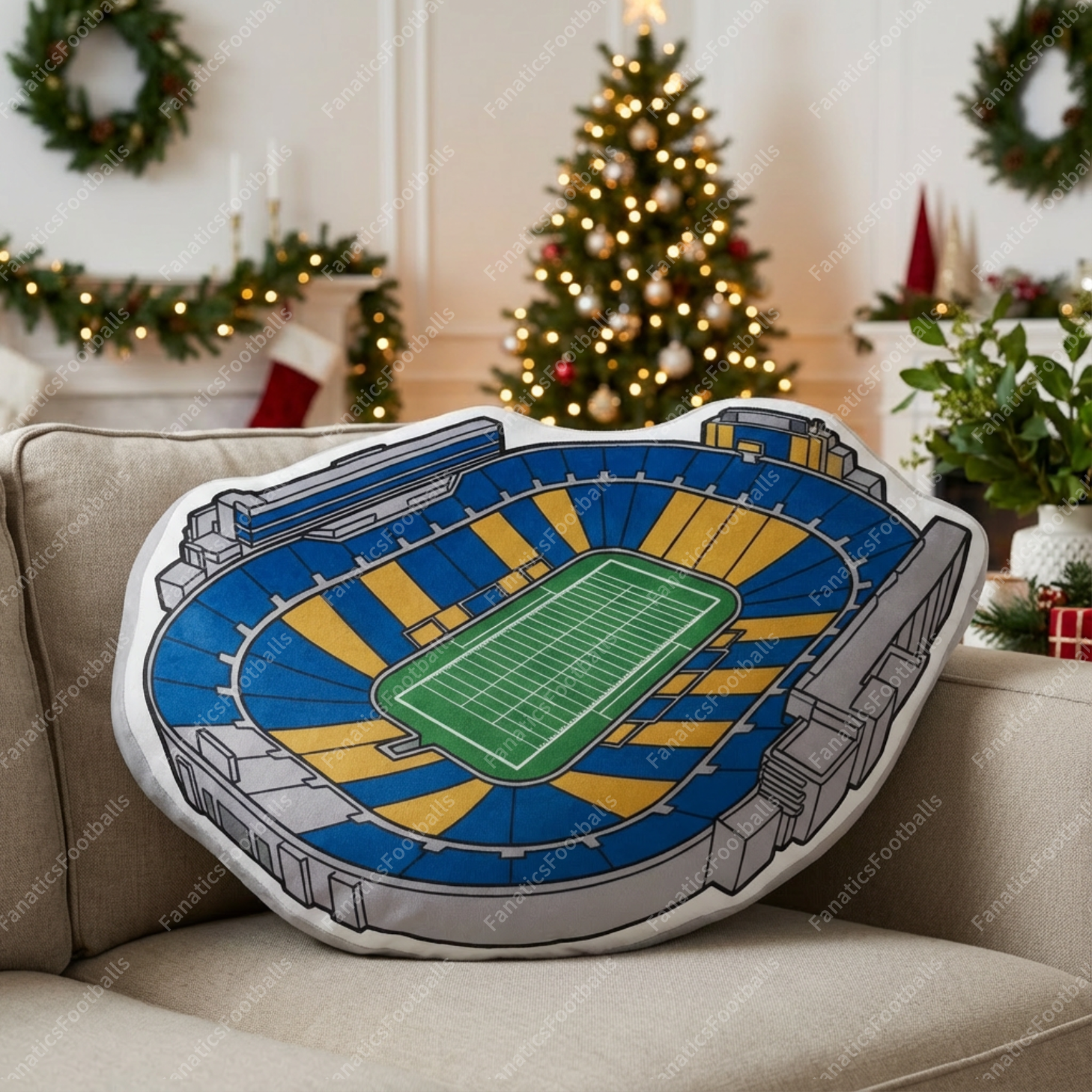 Notre Dame Stadium Pillow