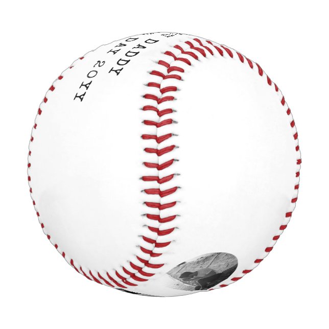 DAD Happy Fathers Day Photo Baseball