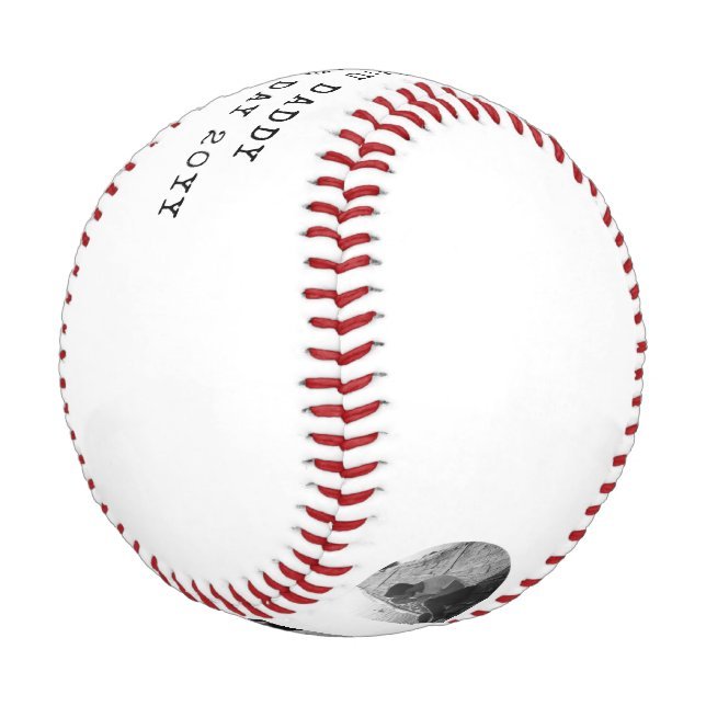 DAD Happy Fathers Day Photo Baseball