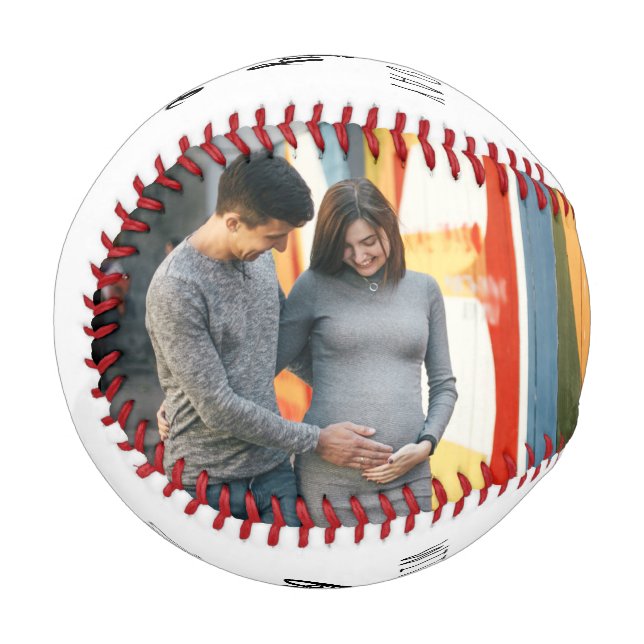 Sonogram Pregnancy Photo Daddy to Be Baseball