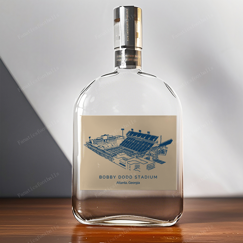 Bobby Dodd Stadium at Hyundai Field- Georgia Tech Yellow Jackets Whiskey Bottles