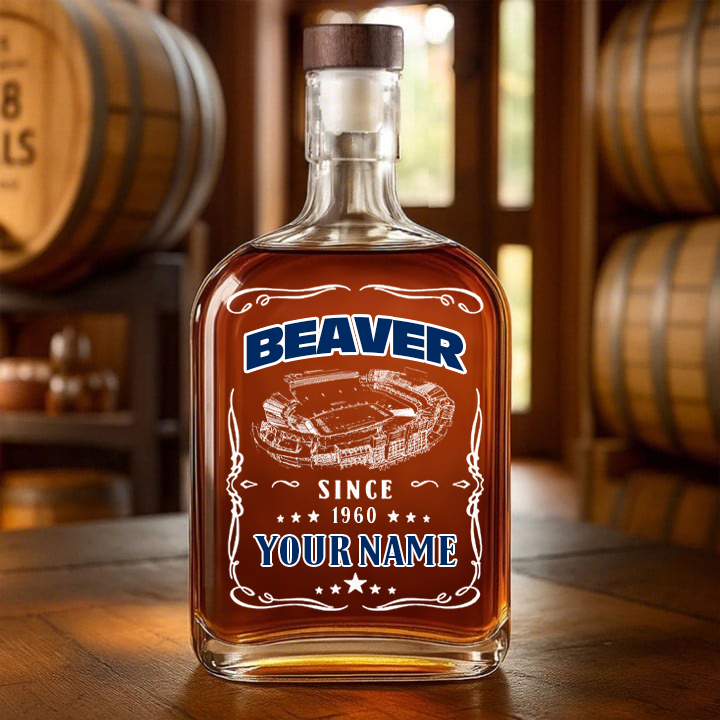 Beaver Stadium-Penn State Nittany Lions Football Whiskey Bottle Decanter