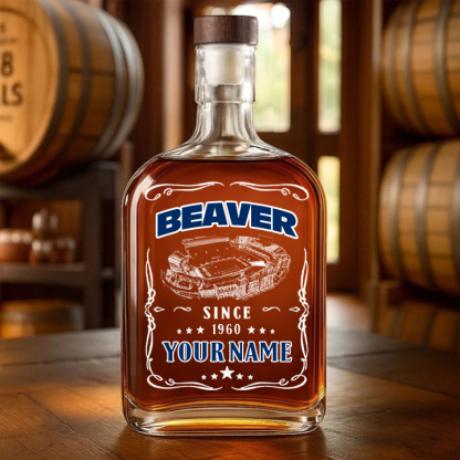 Beaver Stadium-Penn State Nittany Lions Football Whiskey Bottle Decanter