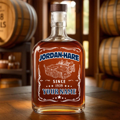 Jordan-Hare Stadium-Auburn Tigers Football Whiskey Bottle Decanter
