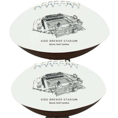 Kidd Brewer Stadium - Appalachian State Mountaineers football, Stipple Art College Football