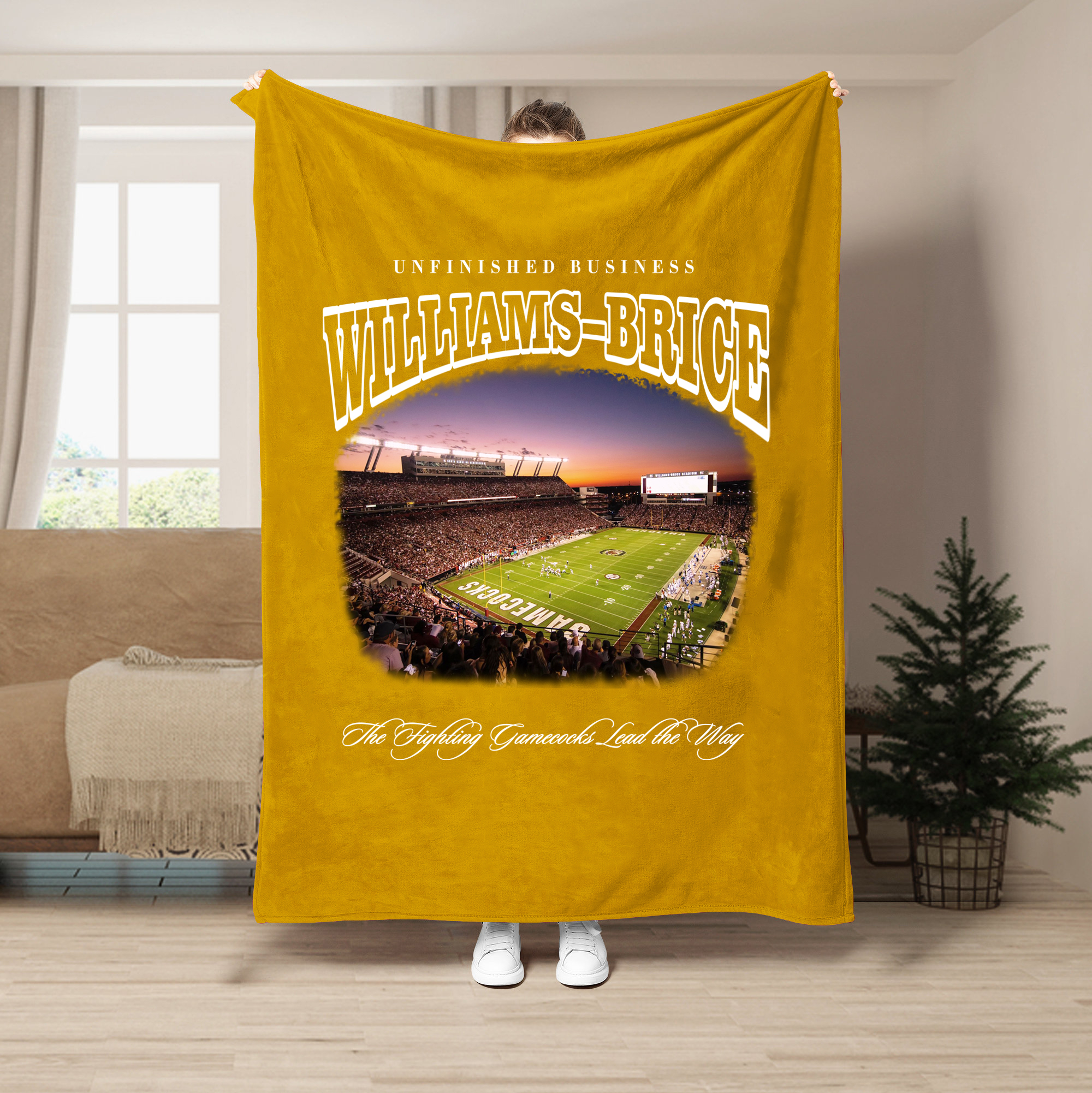 Unfinished Business Blanket-Williams–Brice Stadium